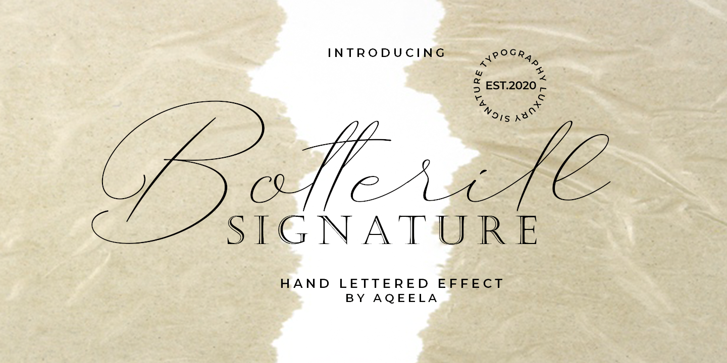 Botterill Signature
